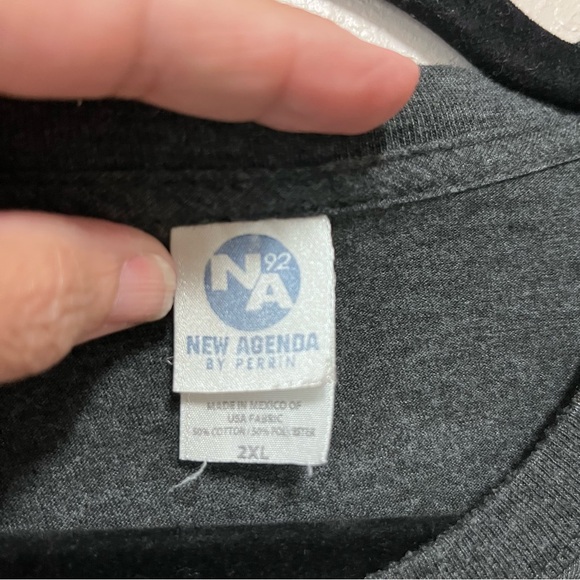 Corvette T-shirt - New Agenda - 2XL Charcoal / Black EUC - Picture 4 of 6